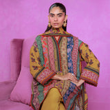 3pc Unstitched - Printed Lawn Suit