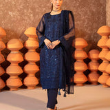 3PC Unstitched Festive Embroidered Suit (SUNS7JI069)