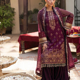 3PC Unstitched Festive Embroidered Suit (JI040)
