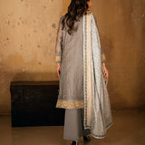 3PC Unstitched Festive Embroidered Suit (SUNW6JI031)