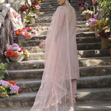 BLOOM-EMBROIDERED LUXURY CAMBRIC UNSTITCHED 3PCS