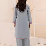 2Pc Stitched Embroidered Casual Dress (AL35)