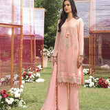 3PC STITCHED FESTIVE FORMAL CHIFFON EMBROIDERED SUIT