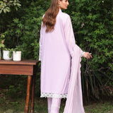 CHIKANKARI CAMBRIC EMBROIDERED SUIT (CK011)