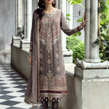 FESTIVE FORMAL CHIFFON EMBROIDERED SUIT