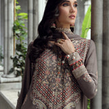 FESTIVE FORMAL CHIFFON EMBROIDERED SUIT