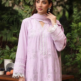 CHIKANKARI CAMBRIC EMBROIDERED SUIT (CK011)