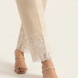 1PC Stitched Cambric Embroidered Bottom (TPS25E044)