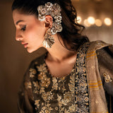 3PC Unstitched Luxury Formal Hand-Worked Suit (SUNW6RO002)