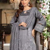 3PC Unstitched Festive Embroidered Suit (SUNW7NO087)