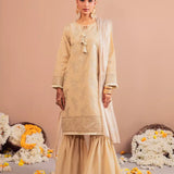 3PC Stitched Festive Embroidered Suit (No057)