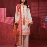 LUXURY LAWN EMBROIDERED SUIT