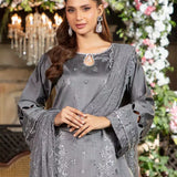 3PC Unstitched Festive Embroidered Suit (SUNW7NO087)