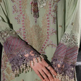 3PC LUXURY FORMAL EMBROIDERED SUIT (LSRO001)