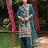 3PC STITCHED FESTIVE FORMAL EMBROIDERED SUIT