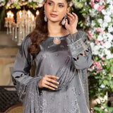 3PC Unstitched Festive Embroidered Suit (SUNW7NO087)