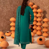 3PC Stitched Festive Embroidered Suit (SUNS7JI070)