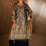 3PC Unstitched Luxury Formal Hand-Worked Suit (SUNW6RO002)