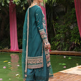 3PC STITCHED FESTIVE FORMAL EMBROIDERED SUIT