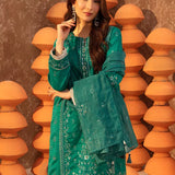 3PC Stitched Festive Embroidered Suit (SUNS7JI070)