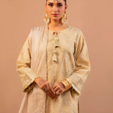 3Pc Unstitched Festive Embroidered Suit (No057)