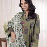 2PC Stitched Cambric Printed (Shirt+Dupatta)