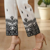 1PC Stitched Cambric Embroidered Bottom (TPS25E032)