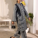 2PC Stitched Lawn Printed Suit