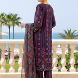3PC Unstitched Printed Silk Lawn Suit (SUNS7ASI312)