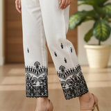 1PC Stitched Cambric Embroidered Bottom (TPS25E032)