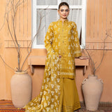 3PC Stitched Mukesh Printed Suit (SPL3PEC082)