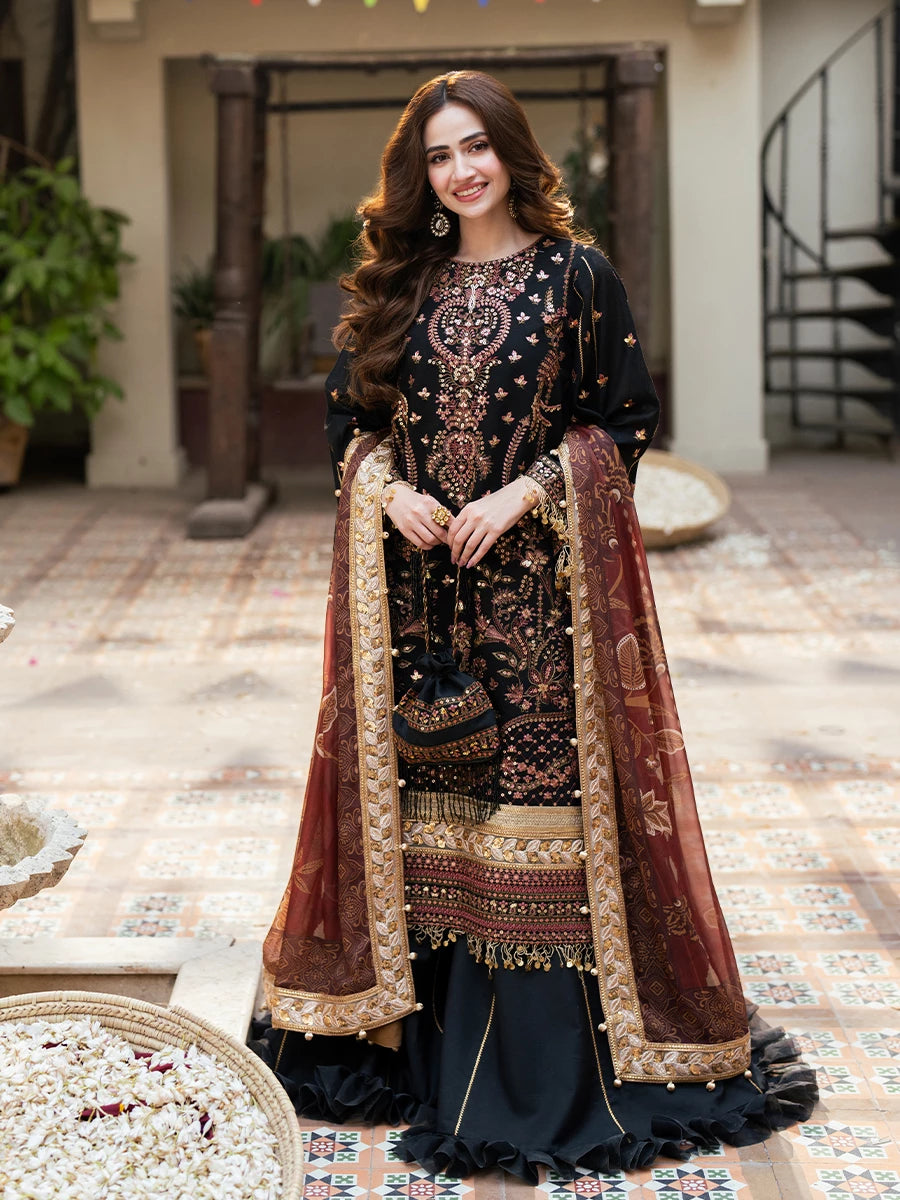 Embroidered Festive Formal wear Unstitched suits online for Women SalitexOnline Embroidered Festive Formal wear Unstitched suits online for Women SalitexOnline