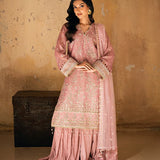 3PC Unstitched Festive Embroidered Suit (SUNW6NO043)