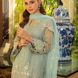3PC Unstitched Festive Embroidered Suit (SUNW7NO085)