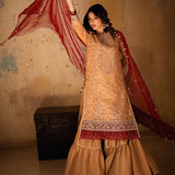 3PC Unstitched Festive Embroidered Suit (SUNW6NO046)