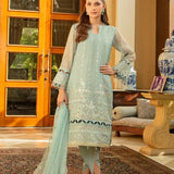 3PC Unstitched Festive Embroidered Suit (SUNW7NO085)