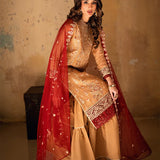 3PC Unstitched Festive Embroidered Suit (SUNW6NO046)