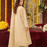 3PC Unstitched Festive Embroidered Suit (SUNS7JI057)