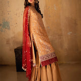 3PC Unstitched Festive Embroidered Suit (SUNW6NO046)