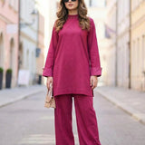 2PC Stitched Crepe suit (SS25PBC701)