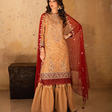 3PC Unstitched Festive Embroidered Suit (SUNW6NO046)