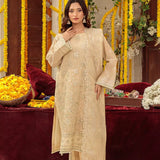 3PC Unstitched Festive Embroidered Suit (SUNS7JI057)