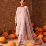 3PC Unstitched Festive Embroidered Suit (SUNS7JI072)