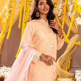 3Pc Unstitched Festive Embroidered Suit (No059)