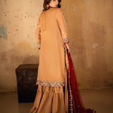 3PC Unstitched Festive Embroidered Suit (SUNW6NO046)