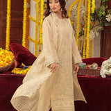 3PC Unstitched Festive Embroidered Suit (SUNS7JI057)