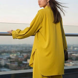 2PC Stitched Crepe suit (SS25PBC699)