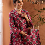 1PC Stitched Lawn Printed Shirt (SPL1PBE004)