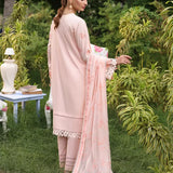 CHIKANKARI CAMBRIC EMBROIDERED SUIT (CK007)