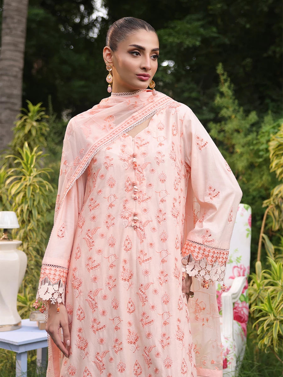 unstitched suits, unstitched sale,3 piece Cambric suit unstitched,3 piece suit for women,embroidered pakistani dress,luxury unstitched collection,UNW24CK007UT